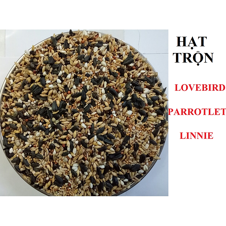 hạt trộn đầy đủ dinh dưỡng dành cho vẹt LoveBird