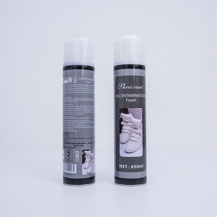 Chai xịt vệ sinh giày, bọt tẩy trắng giầy khô