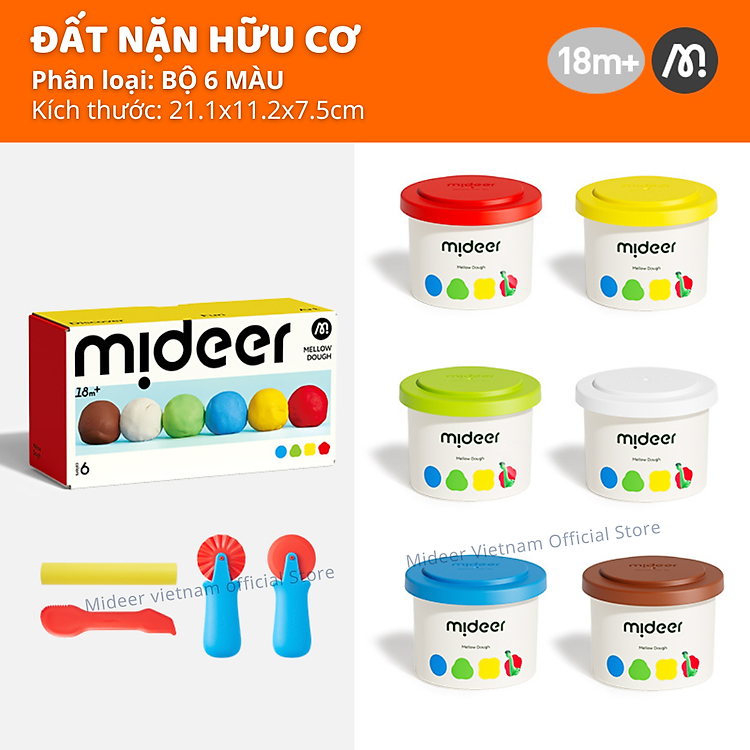 Mua Đất nặn an toàn cho bé Mideer Chính hãng Giá rẻ - Hình ảnh 3