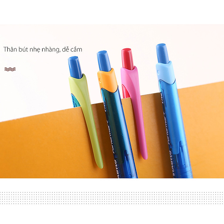 Bút bi STABILO Performer+ BP328 (0.7 mm, Xanh, Đỏ) - Ảnh 3