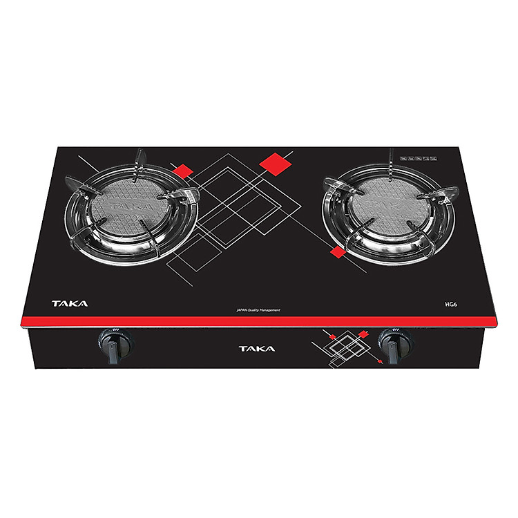 Bếp Gas Dương Hồng Ngoại Taka HG6 - Hàng chính hãng