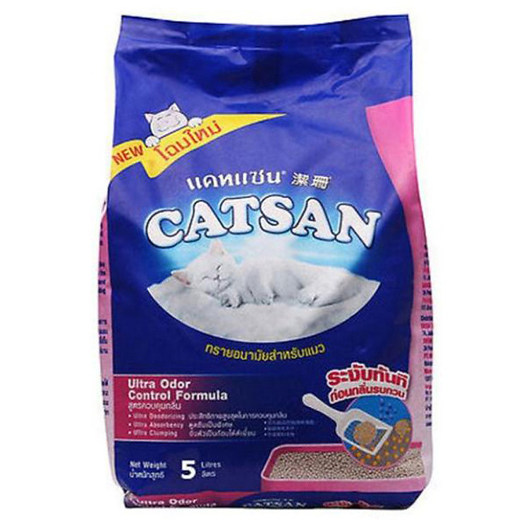 Cát Vệ Sinh Cho Mèo Catsan 5L