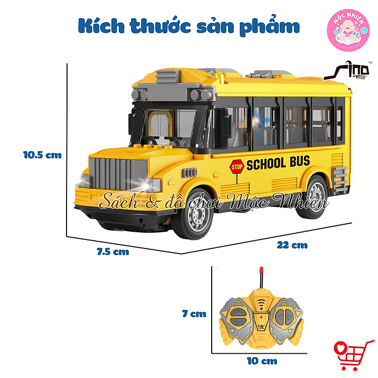 Xe Buýt Điều Khiển Tỷ Lệ 1:32 Chính hãng Giá tốt - Hình ảnh 4