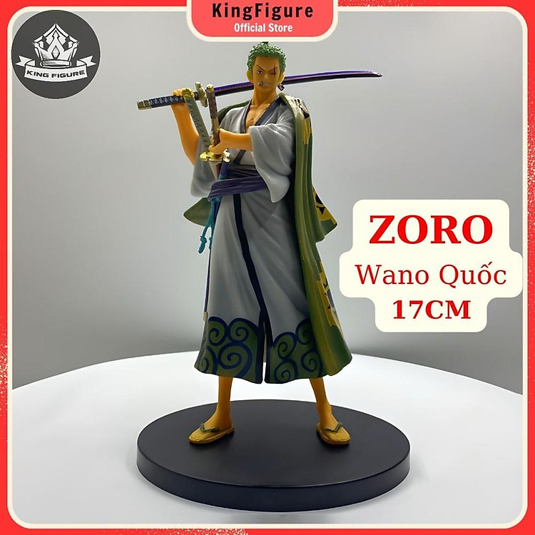 Mô Hình Zoro Wano 17cm One Piece