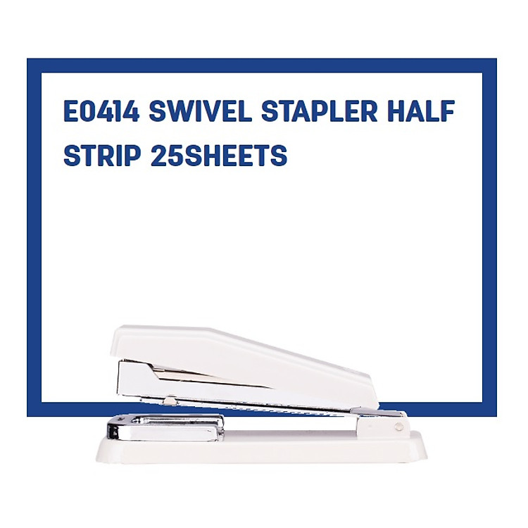 Dập Ghim Xoay 3 Chiều 24/6 (Bấm 25 Tờ, Khe Chứa 50 Đinh Ghim) Deli 414 - Ảnh 5