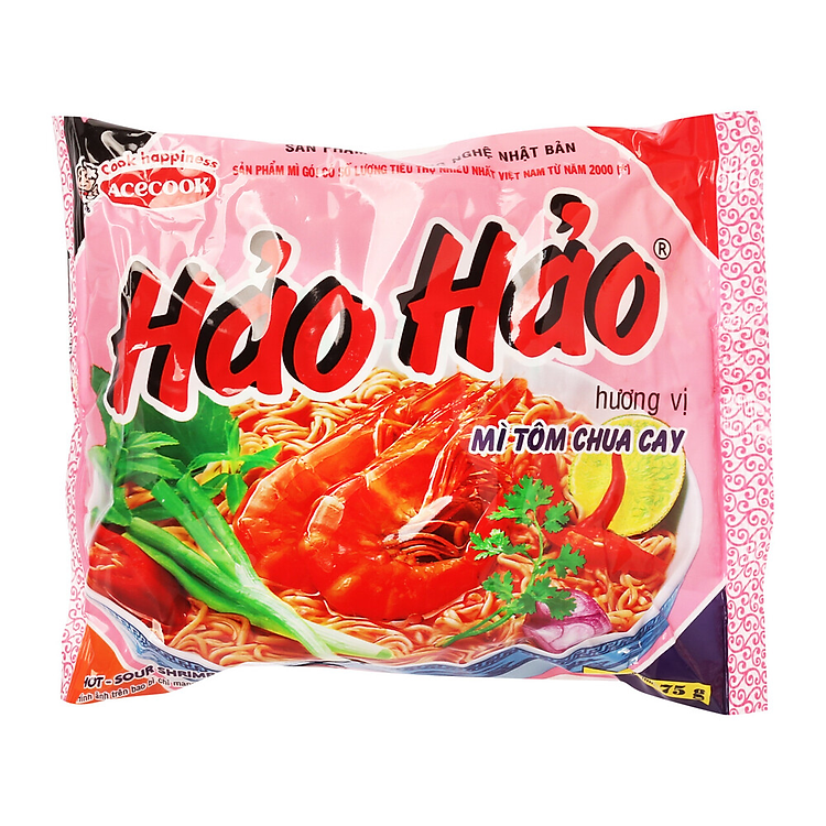 Mì Hảo Hảo Tôm Chua Cay 75g
