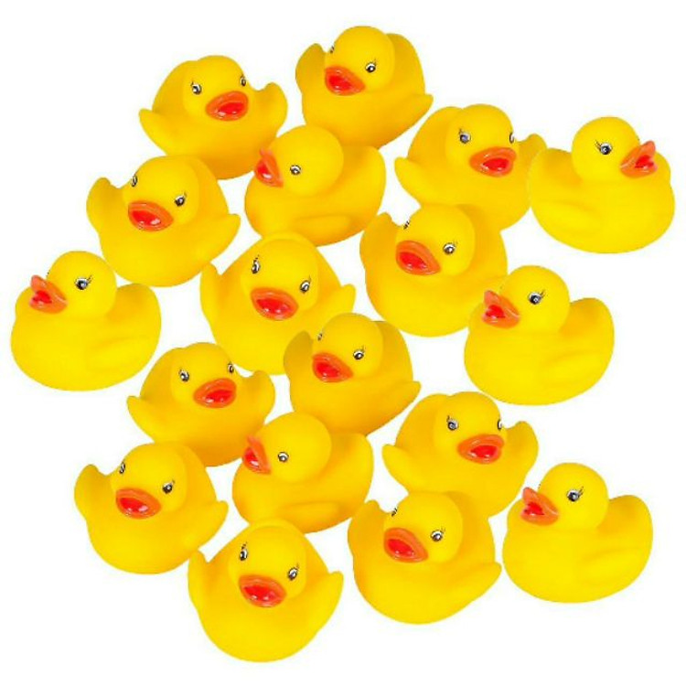 Set 20 Con Vịt Kêu Chip Chip Thả Bồn Tắm Cho Bé ( Tặng 1 yếm xinh ) - 916