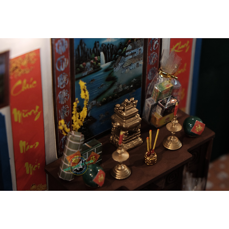 Mô hình tự lắp ráp Tết Sài Gòn Chính hãng Giá rẻ - Hình ảnh 2