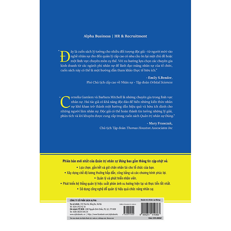 Quản Trị Nhân Sự Đúng - The Big Book Of HR - Ảnh 2