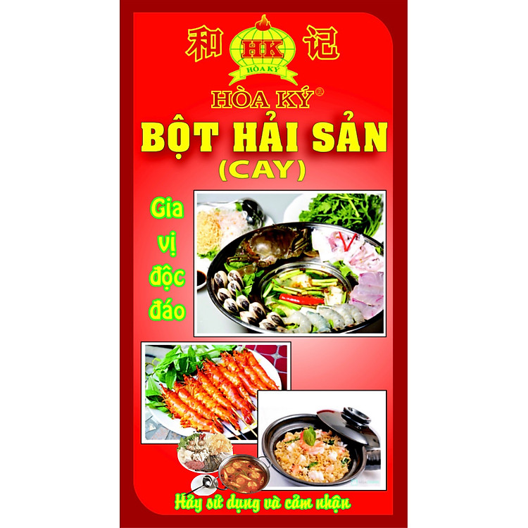 Bột Hải Sản Cay 250gr