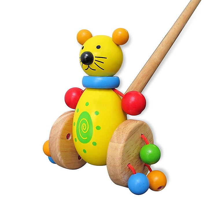 Mua Đồ chơi gỗ Cây đẩy mèo Winwintoys Chính hãng Tiết kiệm - Hình ảnh 2