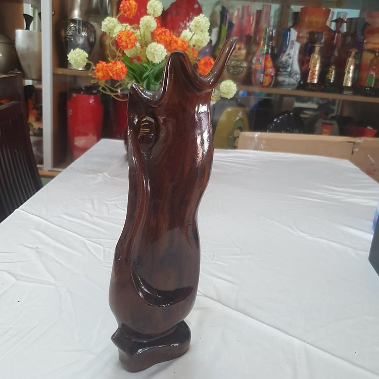 Lục bình phong thủy gỗ - Ảnh 3