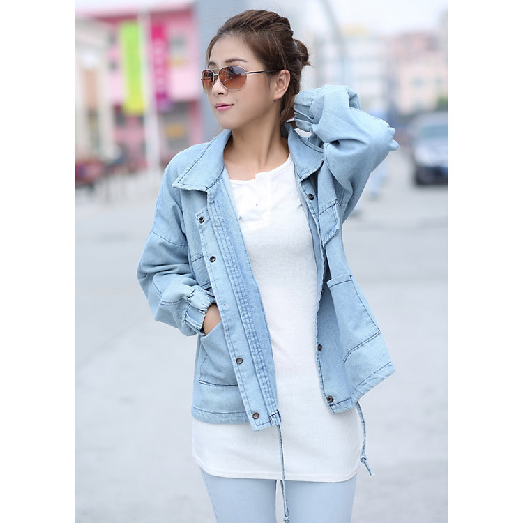 Áo Khoác Jean Nữ NT79