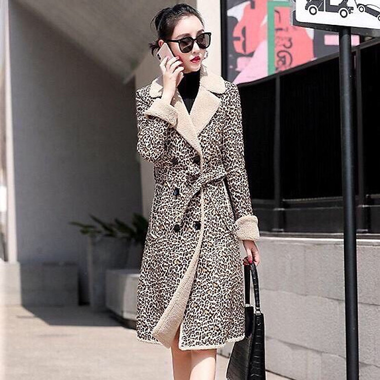 ÁO KHOÁC DA BÁO LÓT LÔNG ẤM ÁP VÀ SANG TRỌNG - NTL164