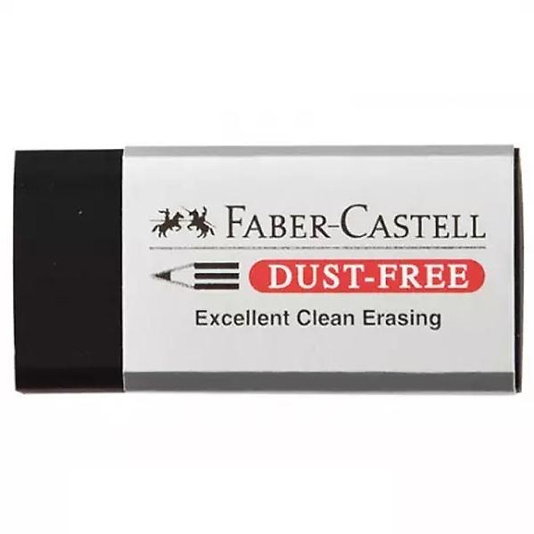 Gôm Dust Free Medium Bk Faber-Castell (2 viên) - Ảnh 4