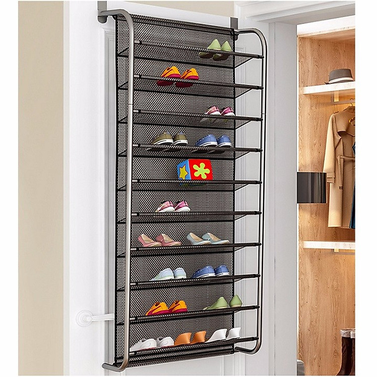Kệ giày treo tường 10 tầng tiết kiệm diện tích