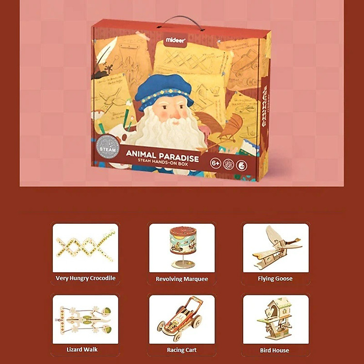 Mua Đồ Chơi Khoa Học STEM Mideer - Animal Paradise Chính hãng Giá rẻ - Hình ảnh 3