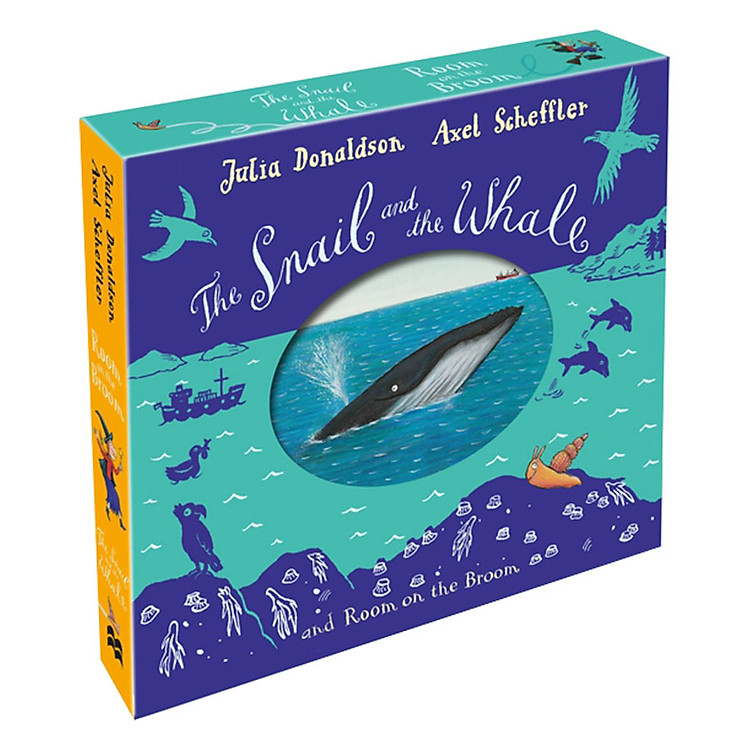 Sách The Snail And The Whale And Room On The Broom Board Book Gift Slipcase