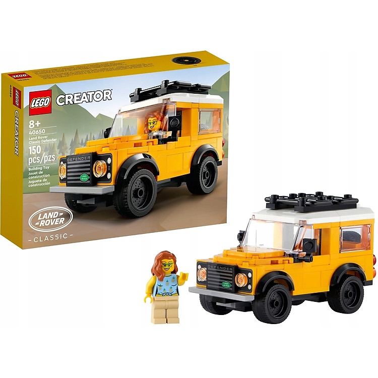Mua tại MyKingdom: LEGO CREATOR 40650 - Xe Cổ Điển Land Rover - Ngập tràn khuyến mãi