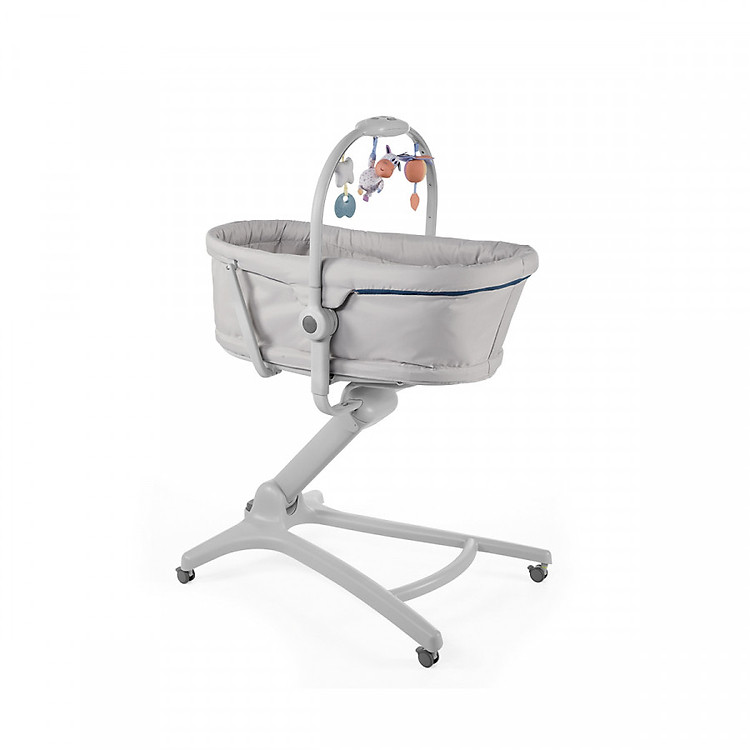 Ghế nôi di động Chicco Baby Hug 4 in 1 silver