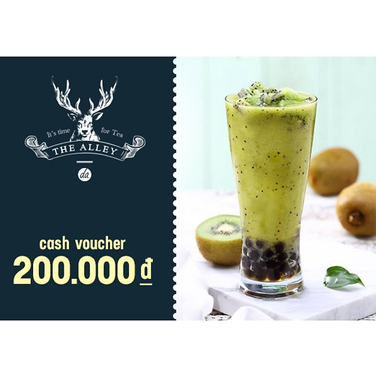 The Alley - Phiếu Quà Tặng The Alley 200k
