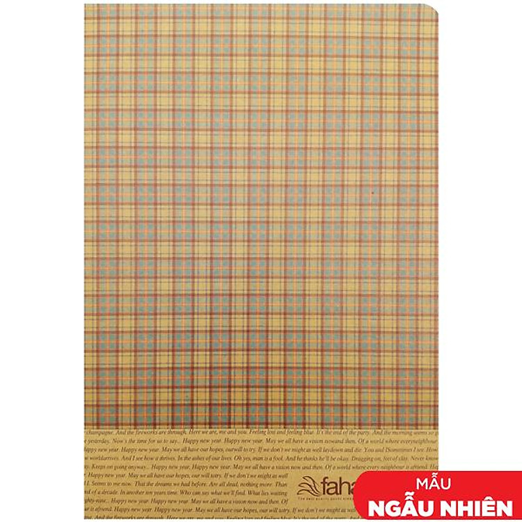 Tập Sinh Viên Caro Vintage Kẻ Ngang (200 trang, 60gsm)