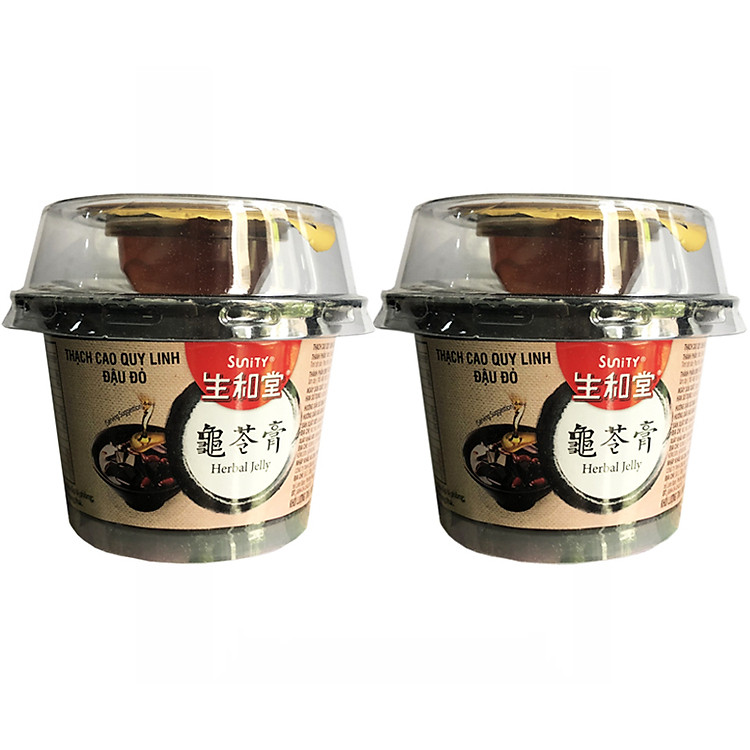 Combo 2 Thạch Cao Quy Linh Sunity Đậu Đỏ