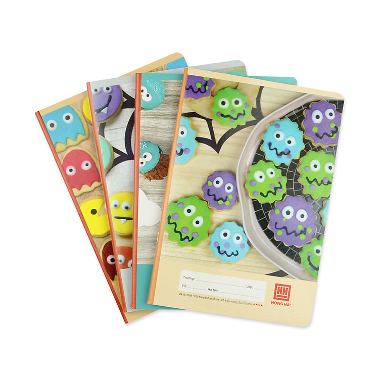 Vở 4 Ô ly 200 trang Hồng Hà School Good Time - 0588