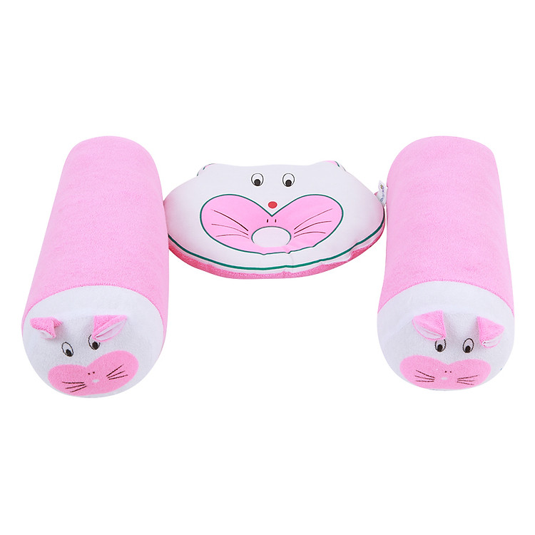 Bộ 3 Cái Gối Đôi Con Sâu Babytop