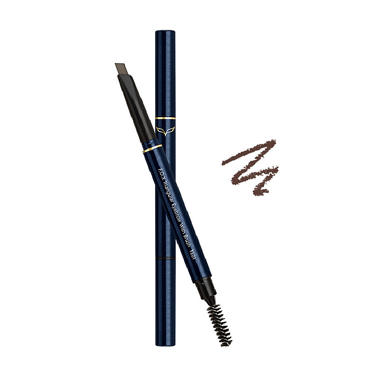 Chì Kẻ Mày FOX Đầu Tam Giác ( Kèm ngòi ) Triangular Eyebrow With Mascara Brush 0.25g