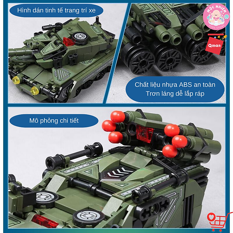 Đồ chơi lắp ráp Qman 42112 - Tiên Phong Chính hãng Giá rẻ - Hình ảnh 4