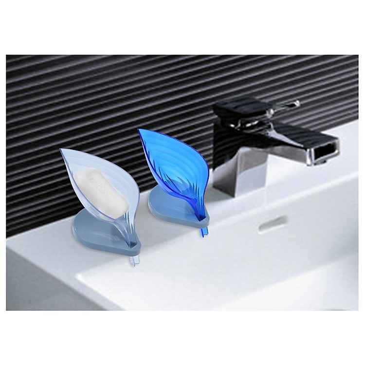 Dụng cụ để xà phồng có đế thiết kế chiếc lá lạ mắt