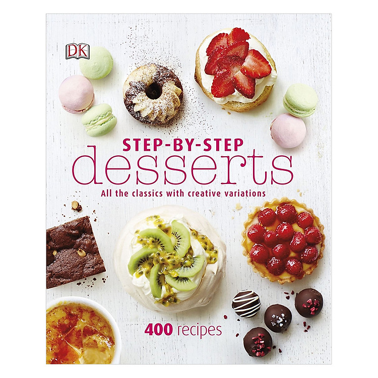 Sách Step-by-Step Desserts