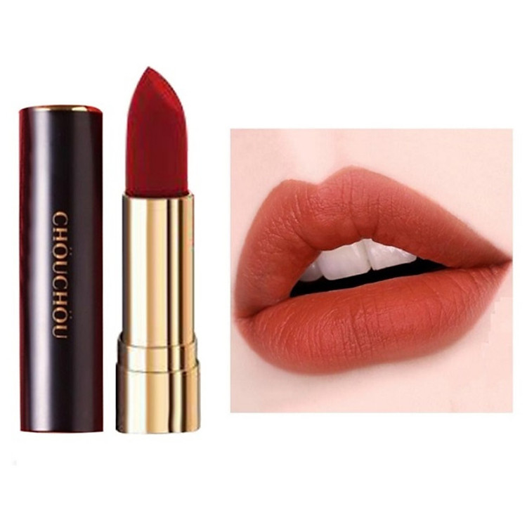 Son thỏi lì ChouChou dòng son mạ vàng Premium Matte 14k Gold Edition