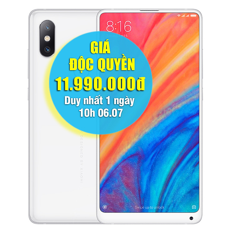 Điện Thoại Xiaomi Mi Mix 2s 64GB/6GB - Hàng Chính Hãng