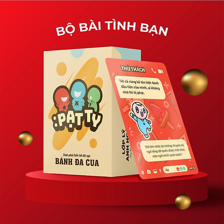 Bộ Bài Pạt Ty Drinking Game 100 Lá Bài Uống Rượu Bia Tụ Tập Hot Trend Cho Bữa Tiệc Của Hội Bạn Thân