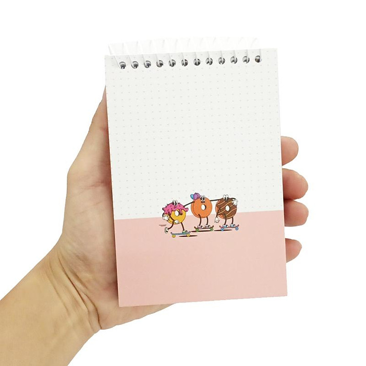 Sổ Lò Xo Teen Không Kẻ 80gsm (Màu Hồng) - Ảnh 5
