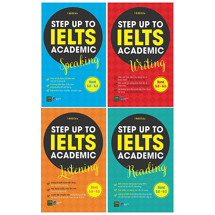 Step Up To Ielts Academic (Listening + Reading + Writing + Speaking)