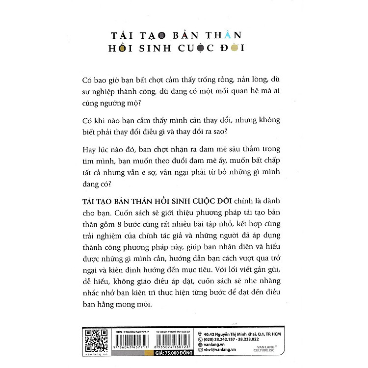 TÁI TẠO BẢN THÂN HỒI SINH CUỘC ĐỜI – HÀNH TRÌNH VƯƠN ĐẾN ĐỈNH CAO THÀNH CÔNG - Ảnh 2