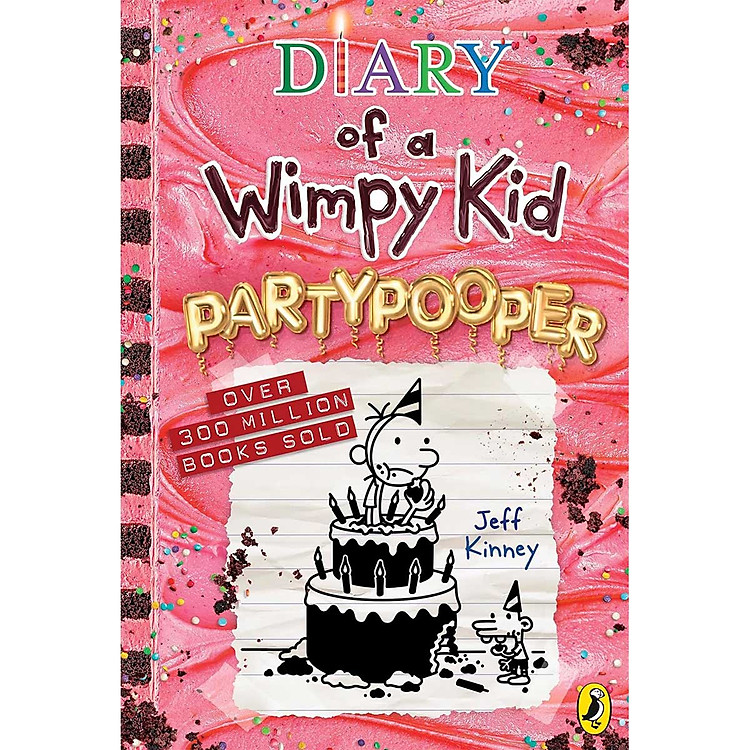 Sách Diary of a Wimpy Kid #20: Partypooper (UK Edition - Hardcover)