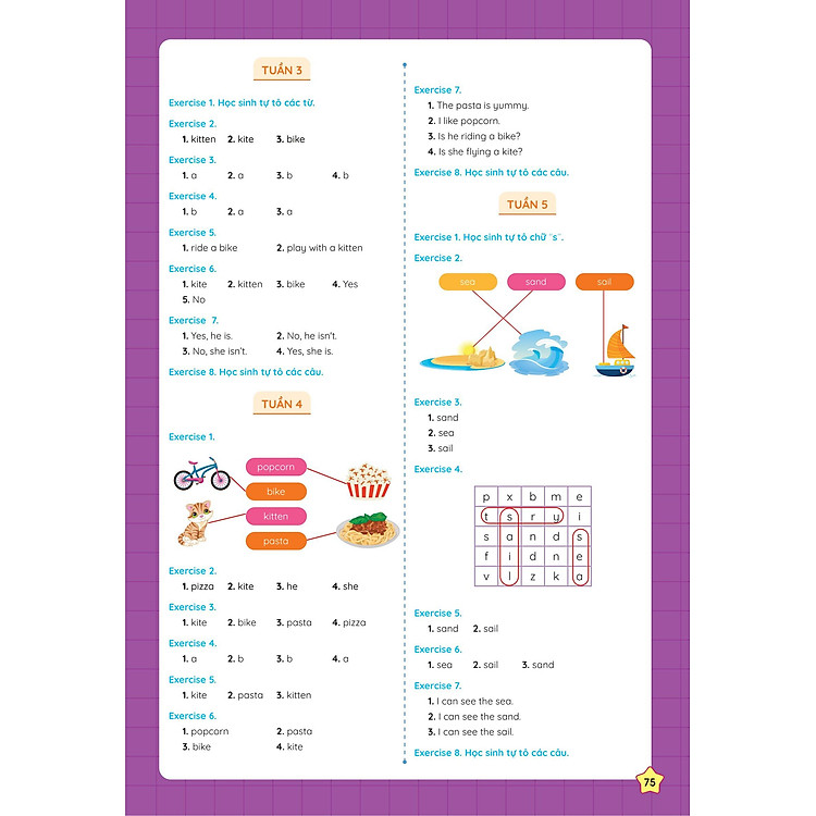 Global Success - Phiếu Bài Tập Cuối Tuần Tiếng Anh 2 - Ảnh 4