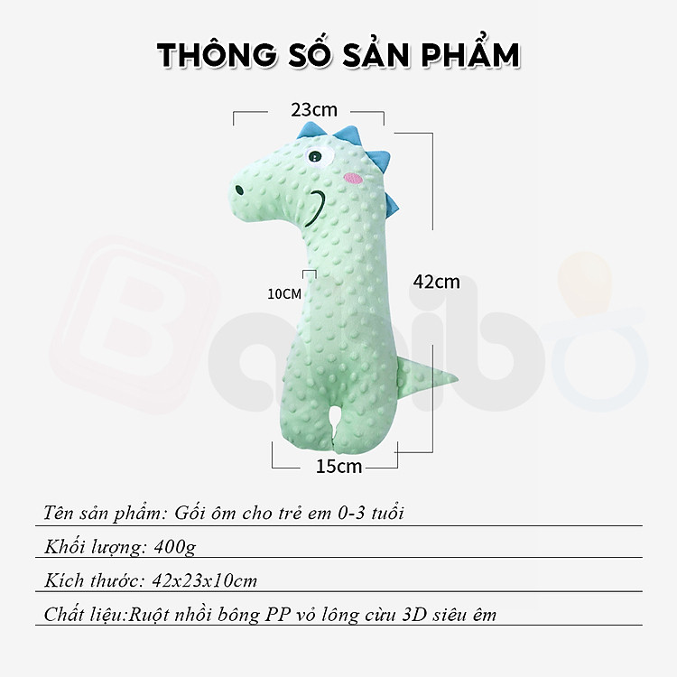 Gối ôm cho bé sơ sinh Thỏ Hồng Chính hãng Giá rẻ - Hình ảnh 5