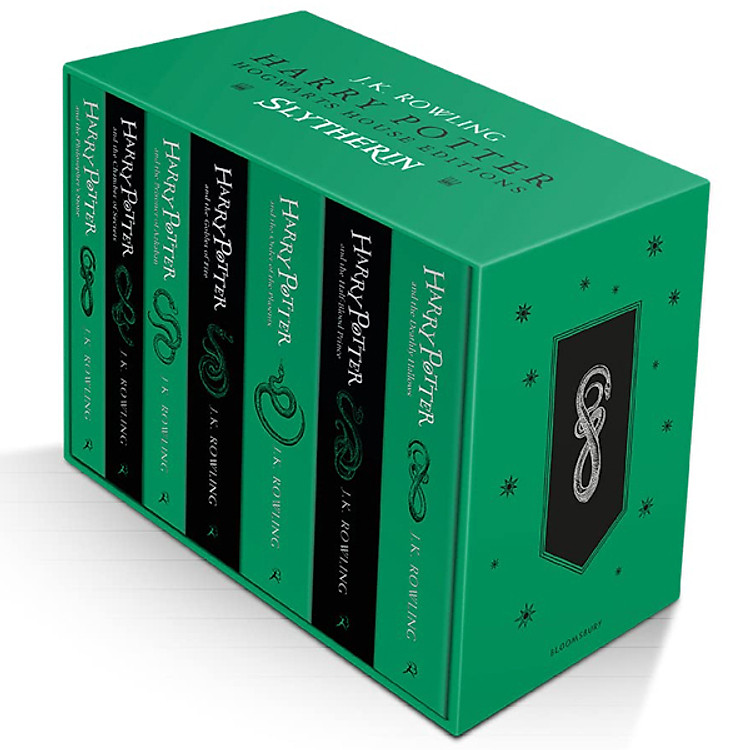 Sách Ngoại Văn - Harry Potter Slytherin House Editions Paperback Box Set