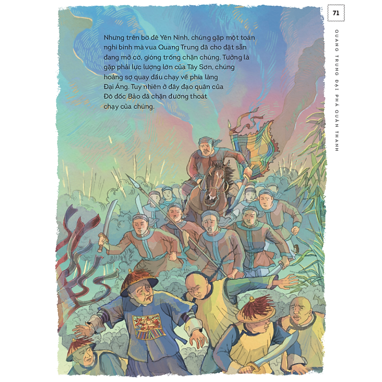 Lịch sử Việt Nam bằng tranh: Quang Trung đại phá quân Thanh - Ảnh 3