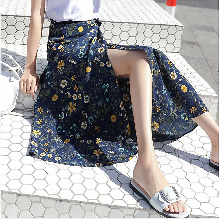 Váy buộc đi biển và bể bơi tiện lợi và kín đáo VAY69 free size