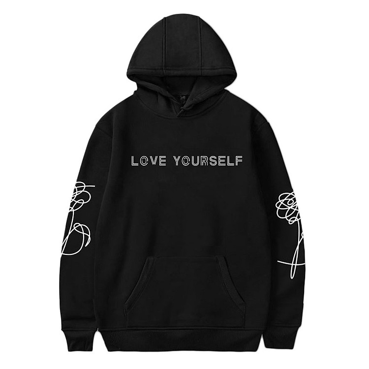 Áo hoodie unisex love yourself