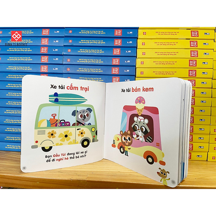 200 Từ Vựng Mẹ Cùng Con Học Nói - Các Phương Tiện Giao Thông Ngộ Nghĩnh - Ảnh 5