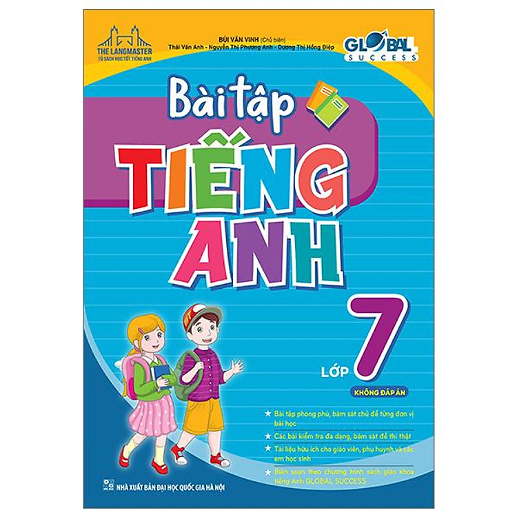 Newshop: Global Success - Bài Tập Tiếng Anh Lớp 7 (Không Đáp Án)
