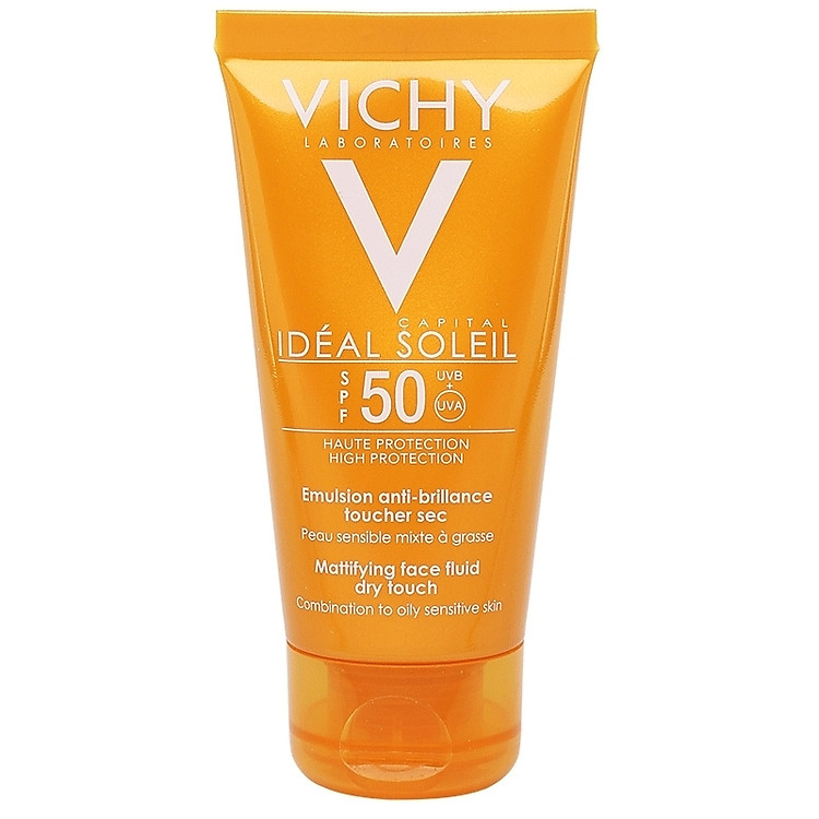 Kem Chống Nắng Không Gây Nhờn Rít Có Màu SPF50 Vichy 100791635 (50ml)