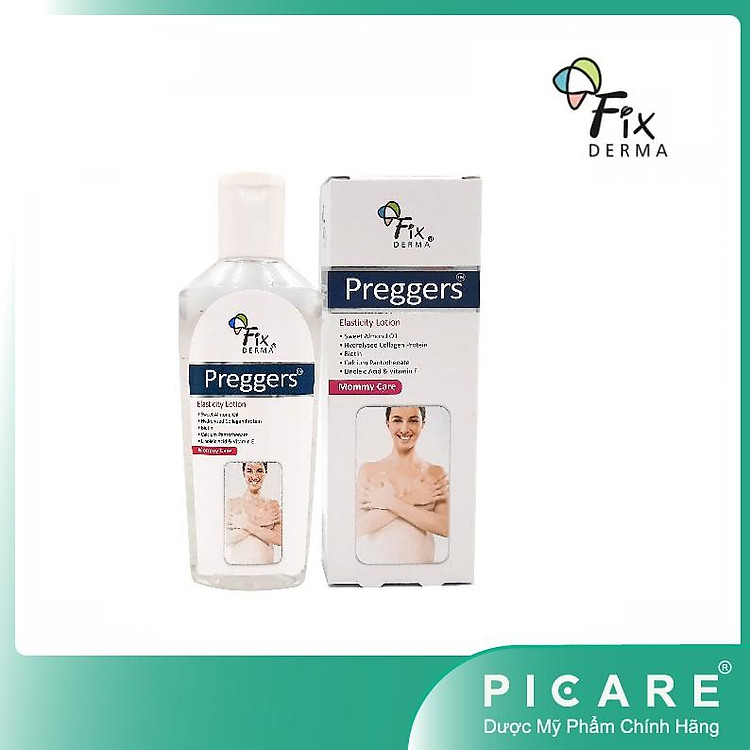 Sữa Dưỡng Ẩm Fixderma Preggers 100ml Chính hãng Giá tốt - Hình ảnh 2
